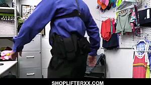 Hot Big Boobs Teen Penelope Kay With Natural Tits Gets Caught Shoplifting