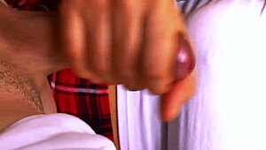 Latina Teen Feels Intense Orgasm During Cheating Night with Roommate