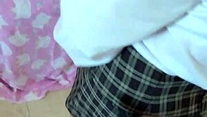 Mexican Teen Fucks Father-In-Law Before Boyfriend Arrives!