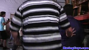 Amateur twinks initiated after getting fucked