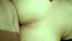 chubby mexican woman enjoys doggystyle with lover, masturbates to climax