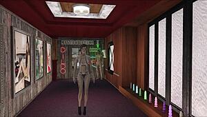 I explore sporty perverted fashion in this hentai game. with brunette anime characters.