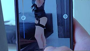 stepmom cory chase strikes a deal with her virgin nerd stepson anthony pierce for handjob and blowjob on big cock.