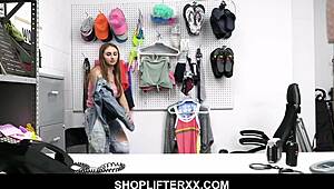 Hot Big Boobs Teen Penelope Kay With Natural Tits Gets Caught Shoplifting