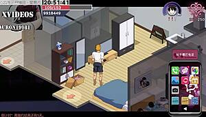 In the outdoor scene, she takes a monster cock in her big ass