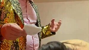 mchenry cruiser gets a blowjob as he performs standup comedy