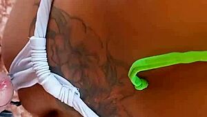 Blonde ass gets fucked hard