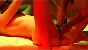 I joined this lesbian threesome with strap-ons and toys