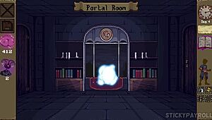 Magical School Girl Academy - Step Girlfriend Fucks Cock with Pussy in Hentai Sex Game Part 3