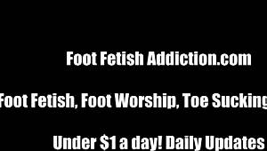 you'll love worshiping my pretty pink feet in bdsm