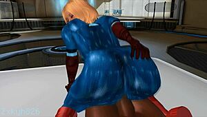 Captain Marvel's Secret Anal Mission