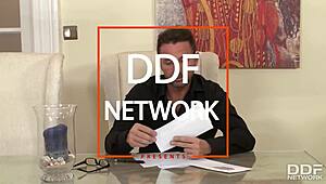 i watch bombshell maid sheila grant get her feet fucked hard for cum