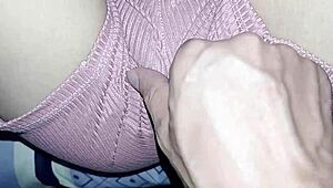 hijastra alone at home gets wild in pov action. wet teen pussy cums hard with taboo thrill.