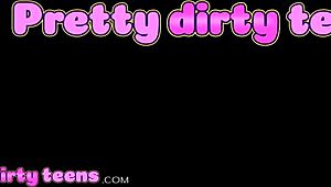 Deviante - French Babe Roughly Fucked Before Cumshot On Glasses