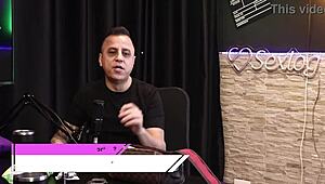 freddy the dogging king fucks without condom in sheer red lingerie