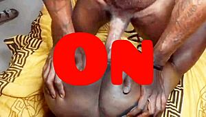 Feeling The Intense Pussylick Leading To Deep Anal In Homemade Black Porn