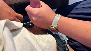 this milf’s sloppy handjob outdoors beats fast food with risky public vibes