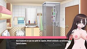 chubby emo girl in hentai cartoon gets her big ass fucked by monster cock