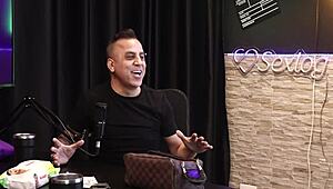 freddy the dogging king fucks without condom in sheer red lingerie