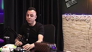 freddy the dogging king fucks without condom in sheer red lingerie