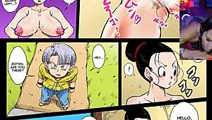 i love how the z warriors are always so horny and ready for action