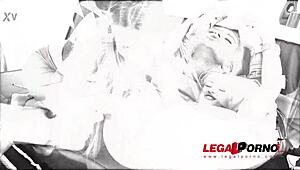 i'm cherry kiss getting double pussy action with anal and cumshots