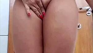 hey, after peeing in the gym bathroom, wanna see me finger myself to climax?