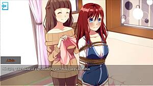 Bonds BDSM Game: Brunette Tied In Public With Rough Tickling