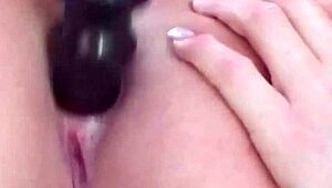 Brunette and blonde makeout leads to hot threesome anal sex