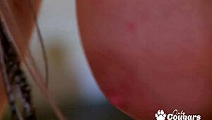 Brooke Banner's big fake tits get fucked silly!