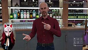 Why is the fox enjoying upskirts in this hentai game?