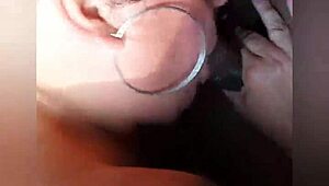 Milf Almost Caught in Parking Lot