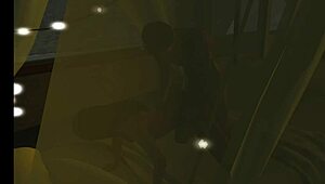 lazy creamy doggy style