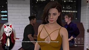 Why is the fox enjoying upskirts in this hentai game?