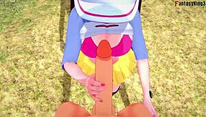 Hey, Check Out Mei Nancy's Wild Blowjob in 3D Hentai. Full Fantasy Video on Sheer!