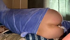 Morning Fuck Through Pajama Hole with Oliver Strelly, Damn! 😜