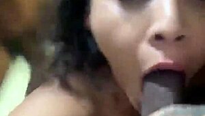 Whore Deepthroats Big Cocks in Gangbang Train