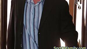 hey, watch this teen masturbate in shower before taboo fucking with spooning and doggystyle