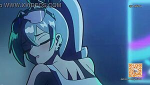 2d animation of hentai cowgirl riding