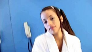 Little Lupe rips clothes for intense solo play