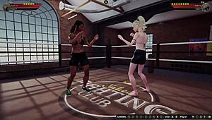 Dela vs Bree in Naked Fighter 3D Clash!