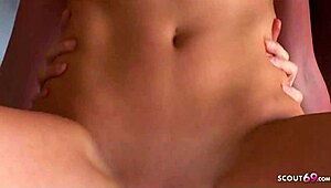 Sexy milf Roxy Panther picked up for rough anal gangbang in hotel