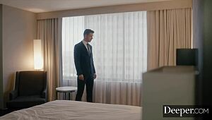 Cheating husband bangs Nia Nacci while on phone with wife