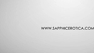 Nancy A and Kira Parvati wake up to erotic lesbian fingering and licking