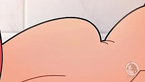 hot action in the gym showers with big cocks