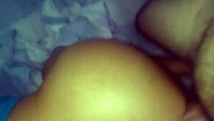 Mexicana culona bends over for deep anal doggystyle with gaping big ass.