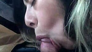 Latina sucks best friend's monster cock expertly