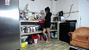 samanta y somer stop cooking because they can't resist fucking each other 😍