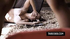 two teen 18+s adriana chechik and sadie pop get fucked by pervert neighbor after curfew