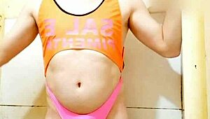 carolcross rocking that sexy thong like a pro